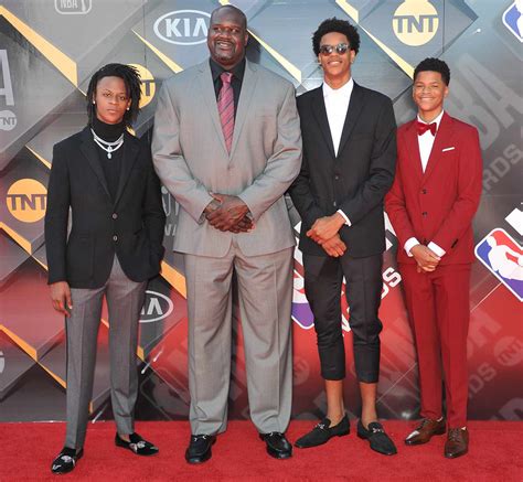 shaquille o'neal dad|pictures of shaquille o'neal's children.